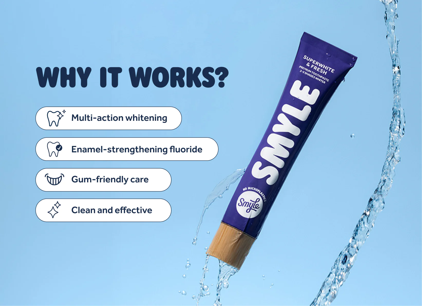 Whitening Toothpaste | Freshmint - With PAP - Image 4