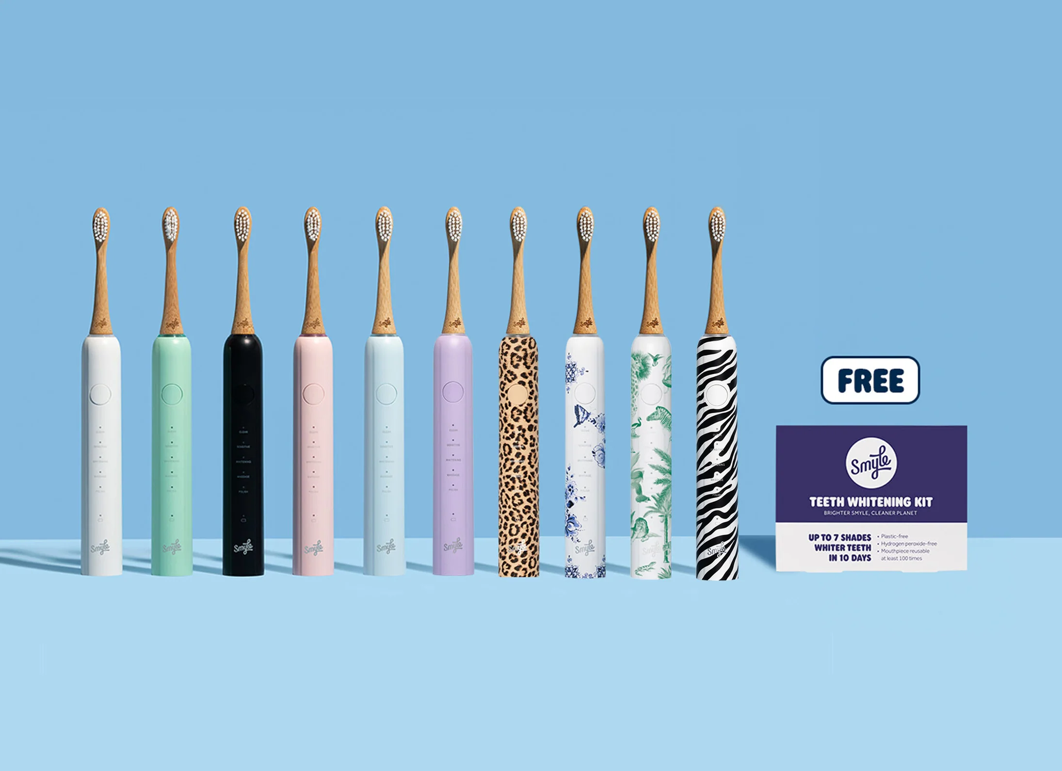 E-Brush + Free Whitening kit
