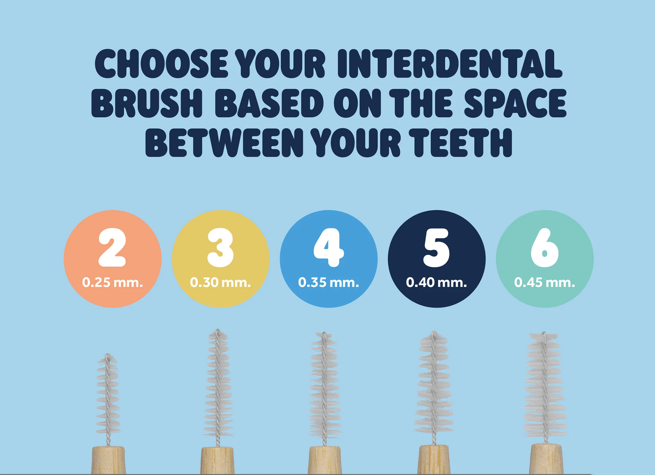 Interdental Bamboo Brushes - Image 3