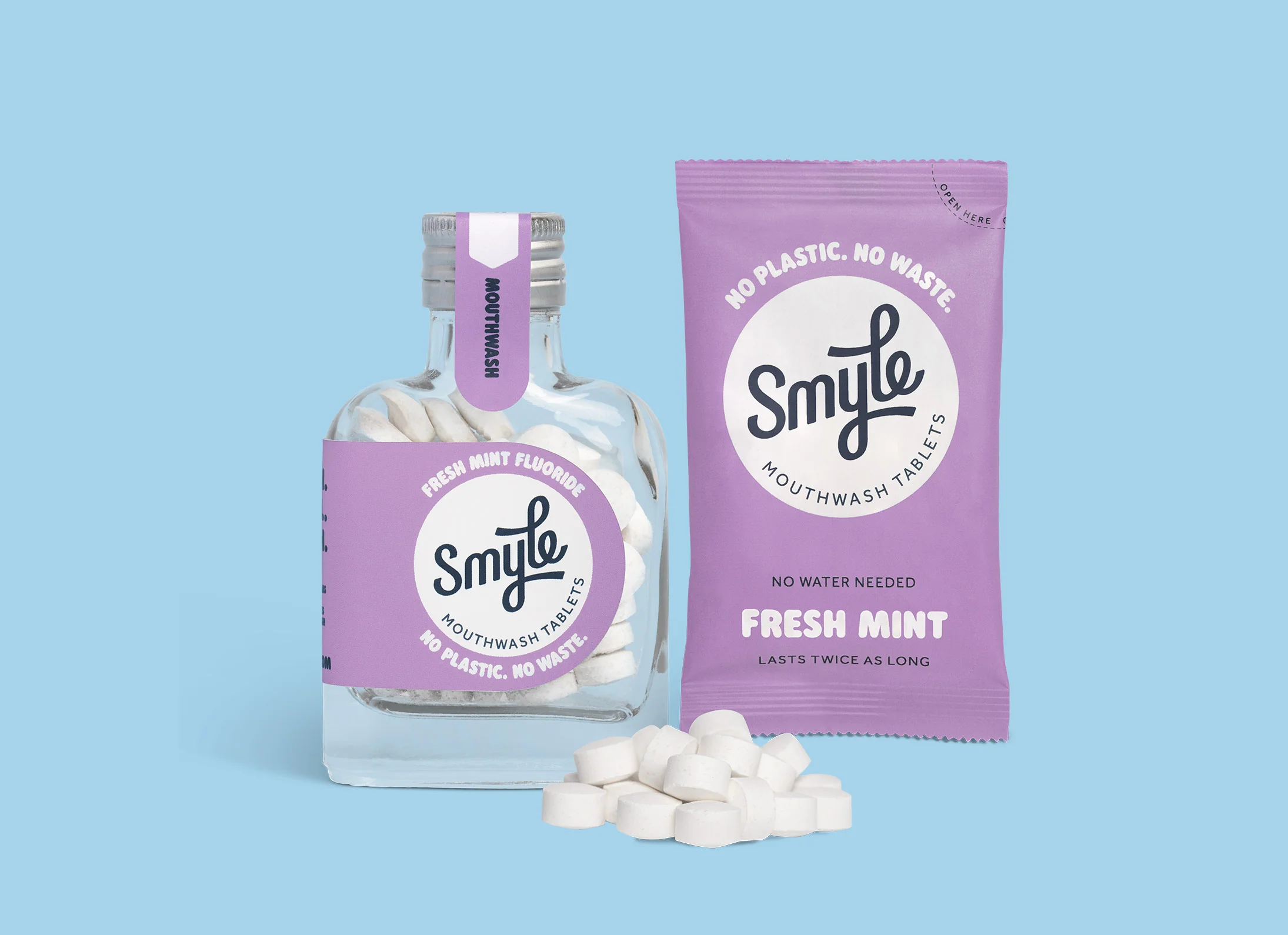 Mouthwash Tablets Freshmint – Starter Kit