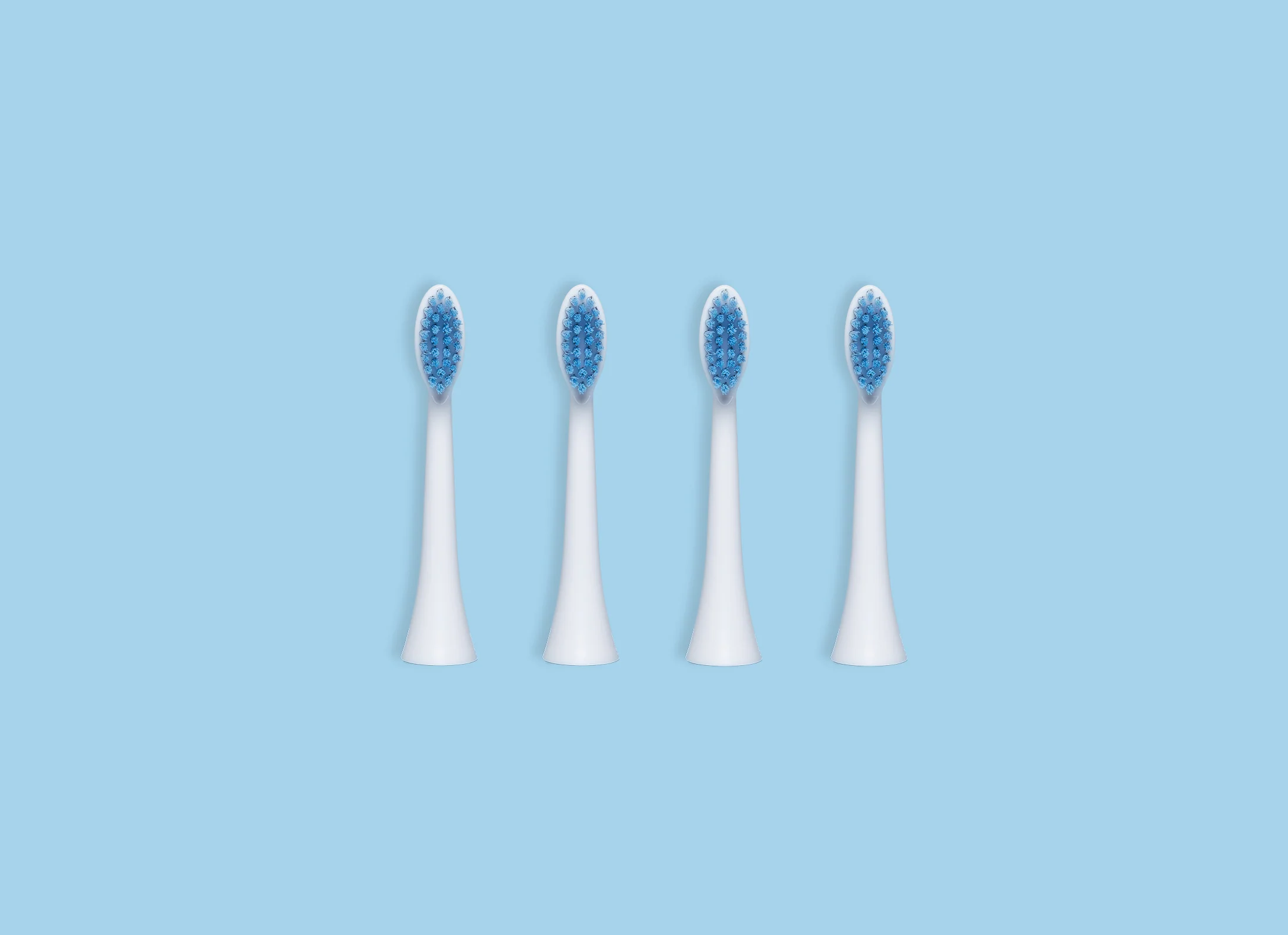 4 Pack Recycled Ocean-bound Brush Head - Image 3