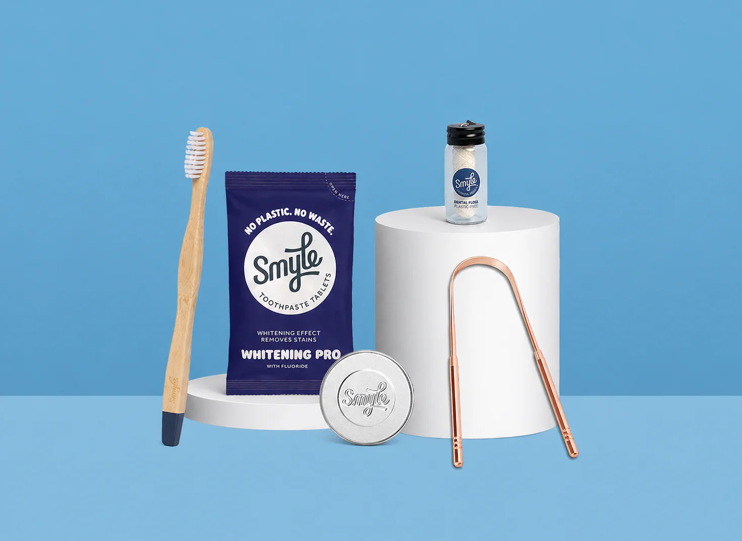 The Essential Travel Pack: Tabs + Floss + Tongue Cleaner + Bamboo Brush + Travel Tin - Image 5
