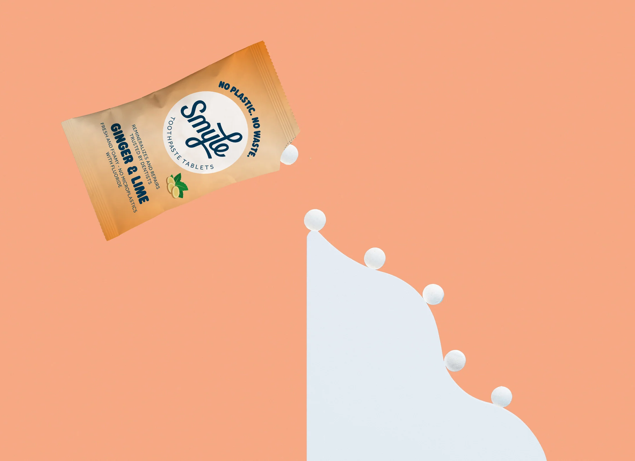 Toothpaste Tablets - Ginger & Lime - Image 3