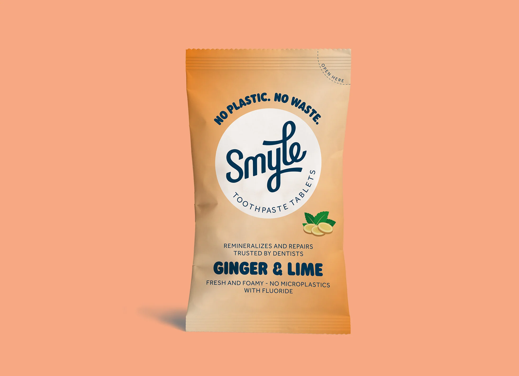 Toothpaste Tablets - Ginger & Lime - Image 4