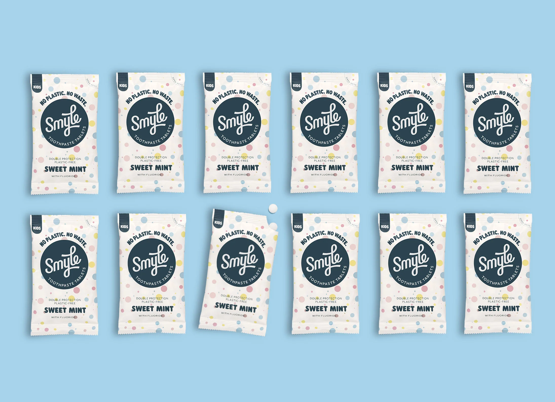 Toothpaste Tablets - Kids - Sweet Mint - Image 8
